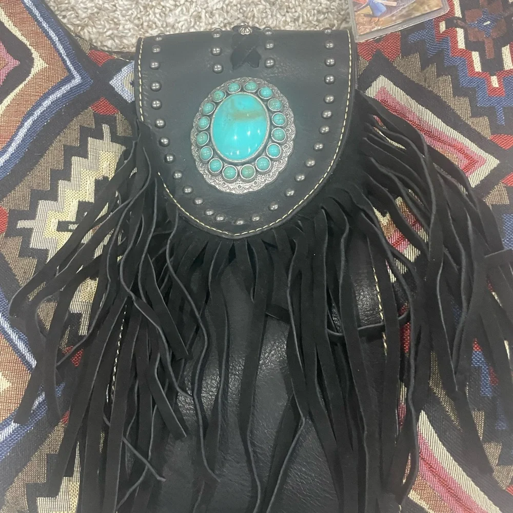 Montana West Multicolor Geometric Hobo Bag - Picture 3 of 8
